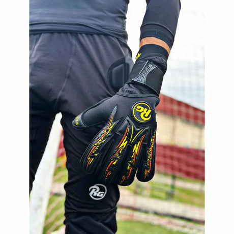 RG Goalkeeper Gloves Tuanis CHR - Noir / Jaune