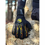 RG Goalkeeper Gloves Tuanis CHR - Noir / Jaune