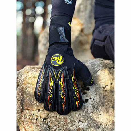 RG Goalkeeper Gloves Tuanis CHR - Noir / Jaune