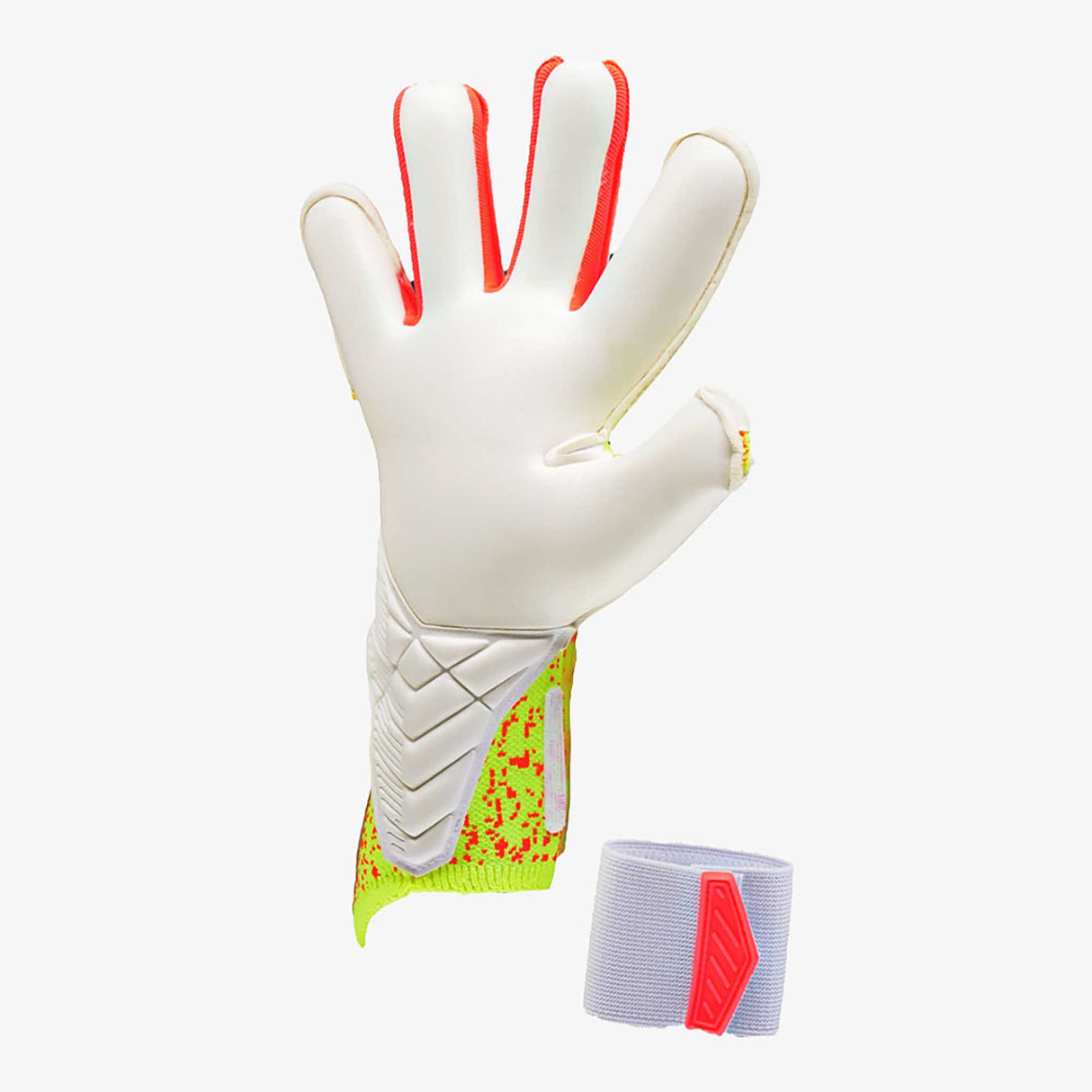 RG Goalkeeper gloves Zima gants de gardien de but de soccer paume  - Jaune / Rouge