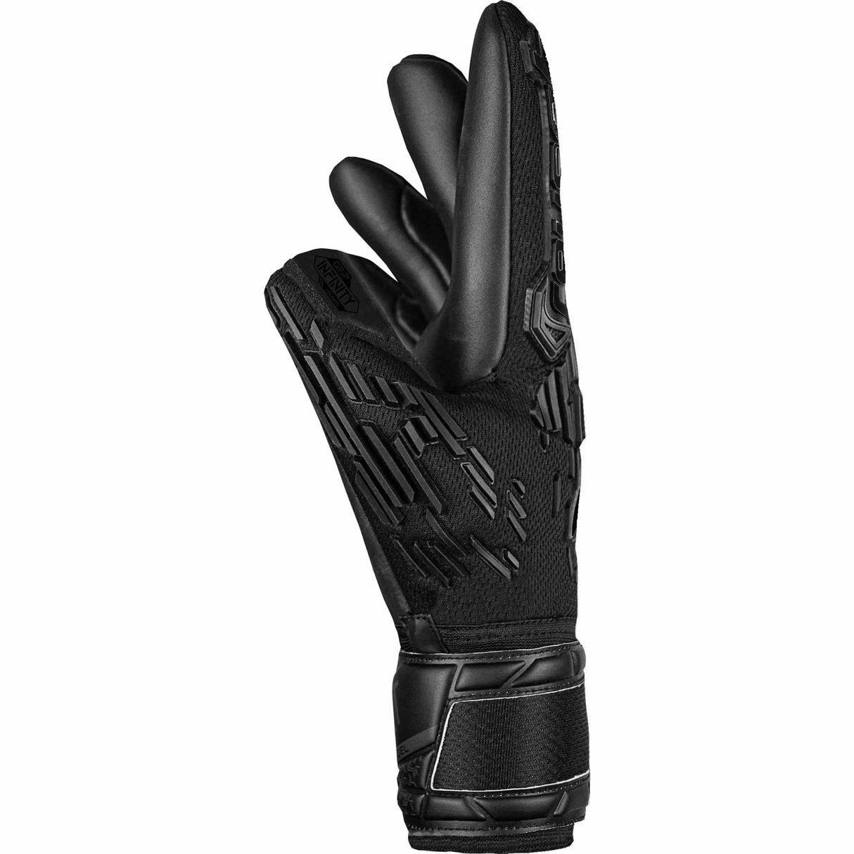 Reusch Attrakt Freegel Infinity Finger Support - Black / White