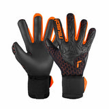 Reusch Attrakt Gold X Airvent gants de gardien de soccer - Noir / Orange