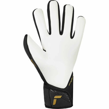 Reusch Fastgrip Silver Goalkeeper Gloves - Black / Gold