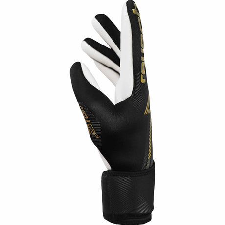 Reusch Fastgrip Silver Goalkeeper Gloves - Black / Gold