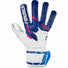 Reusch RE:GRIP Attrakt NC Goalkeeper Gloves - Blue / Pink / White