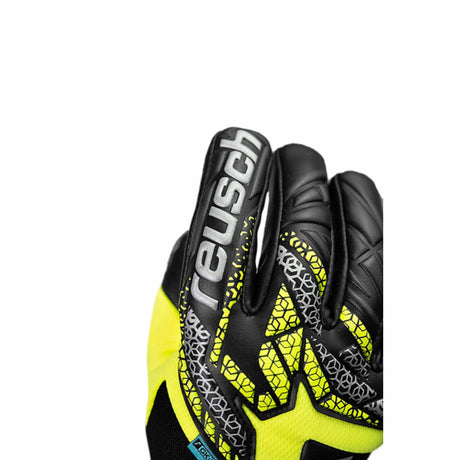 Reusch Attrakt Gold X NC Gravity - Black / Safety Yellow