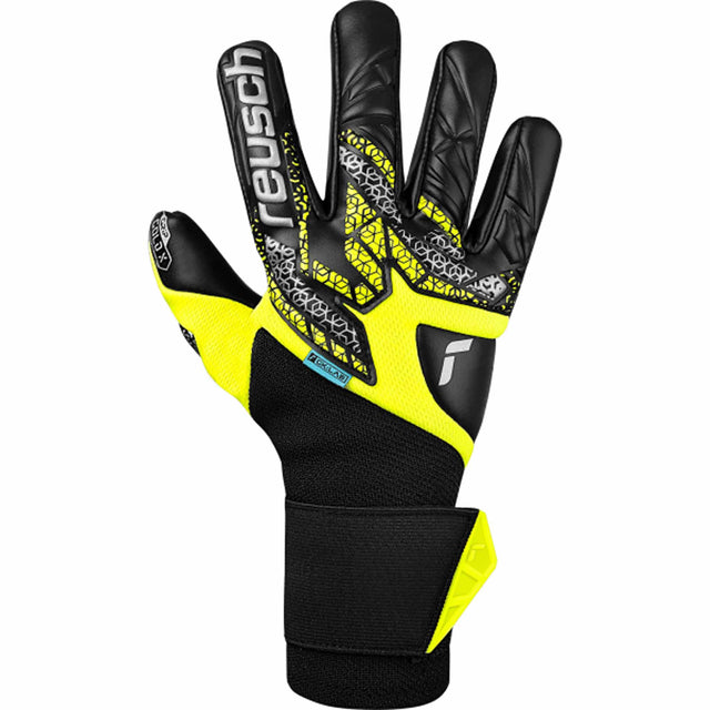 Reusch Attrakt Gold X NC Gravity - Black / Safety Yellow