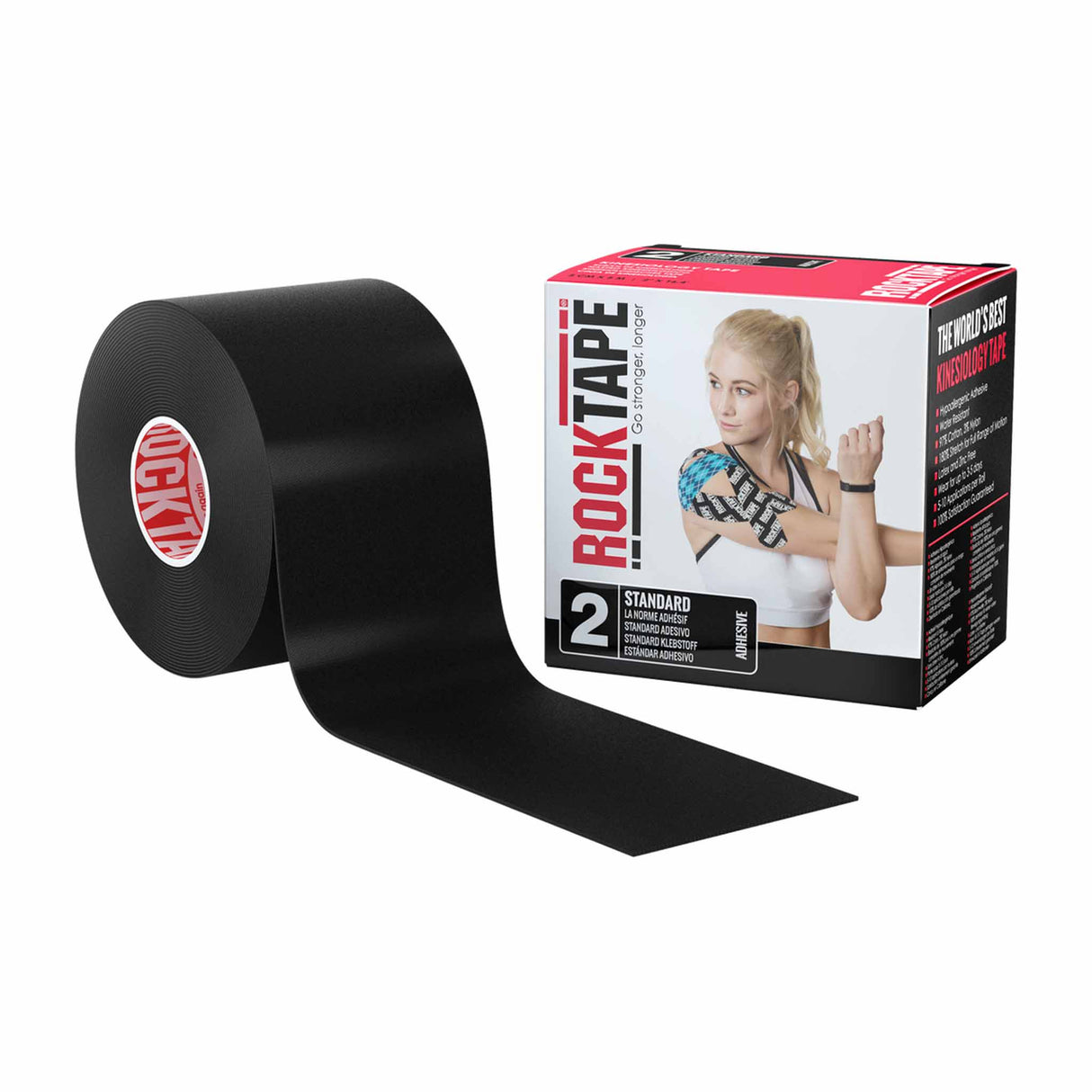 RockTape Standard Regular Black