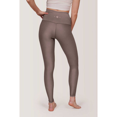 Rose Buddha legging taille haute ultraléger réversible Oracle dos 2- sable