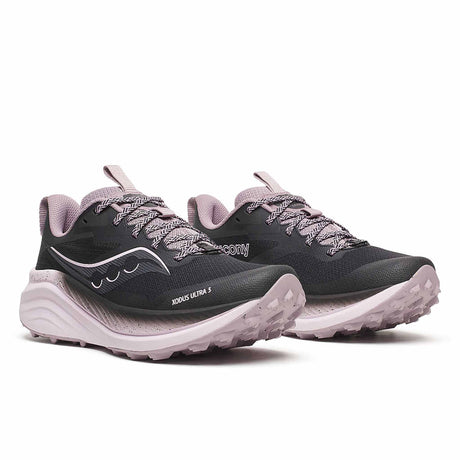 Saucony Xodus Ultra 3 Women's Trail Running Shoes - Black / Quail