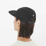 Salomon Cap 5 Pannel casquette unisexe dos - Deep Black