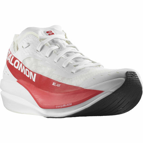 Salomon S/Lab Phantasm 2 Running Shoes - White / High Risk Red