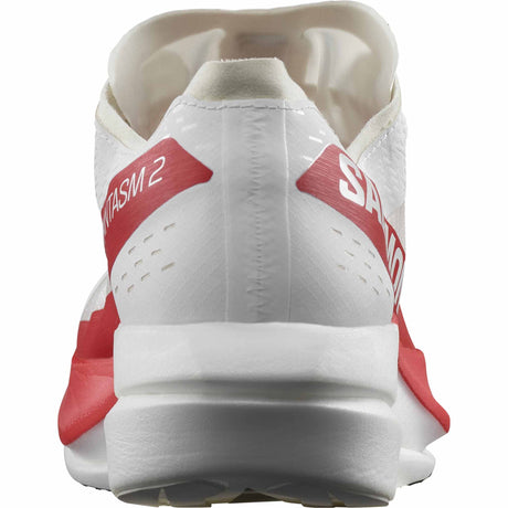 Salomon S/Lab Phantasm 2 Running Shoes - White / High Risk Red