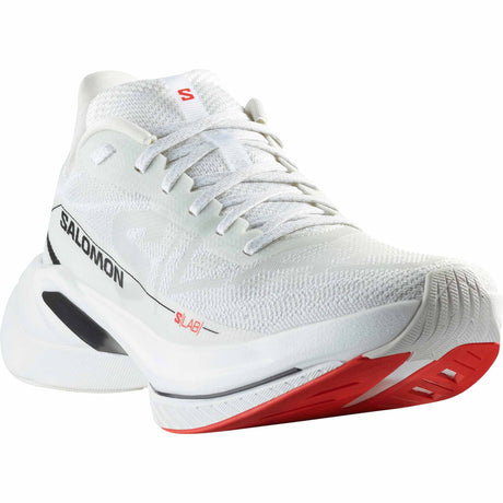 Salomon S/Lab Spectur Unisex Running Shoes - White / Fiery Red / Black