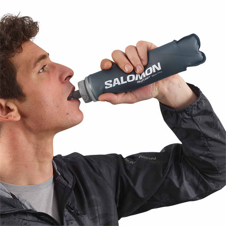 Salomon Soft Flask 500 ml / 17 oz 42 gourde souple - Slate Grey