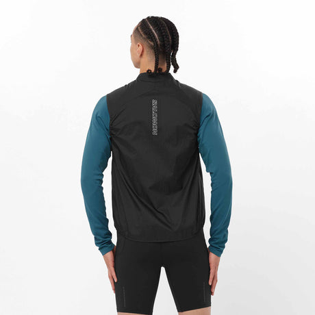 Salomon Sense Aero Wind Vest Men's - Deep Black