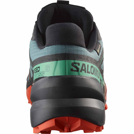 Salomon Speedcross 6 GTX Men's Trail Running Shoes - North Atlantic / Black / Cherry Tomato