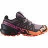 Salomon Speedcross 6 GTX Women's Trail Running Shoes - Moonscape / Black / Bird of Paradise