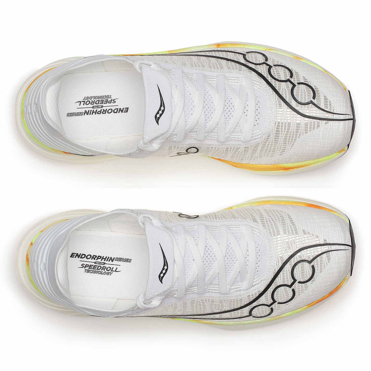 Saucony Endorphin Elite 2 Unisex Running Shoes - White / Peel