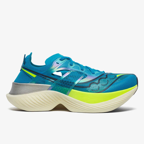 Saucony Endorphin Elite chaussures de course homme - ViziBlue / Citron