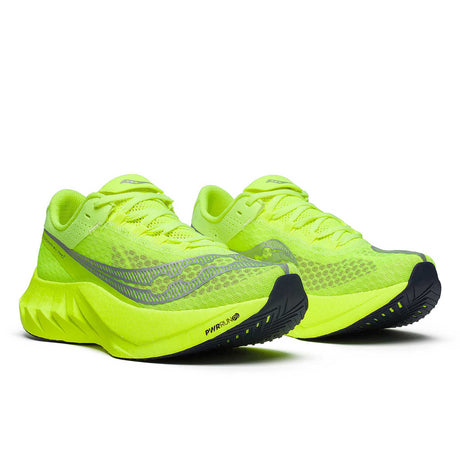 Saucony Endorphin Pro 4 souliers de course homme paire - citron / silver