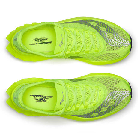 Saucony Endorphin Pro 4 souliers de course homme empeigne - citron / silver