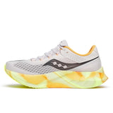 Saucony Endorphin Pro 4 souliers de course homme lateral  - Fog / White