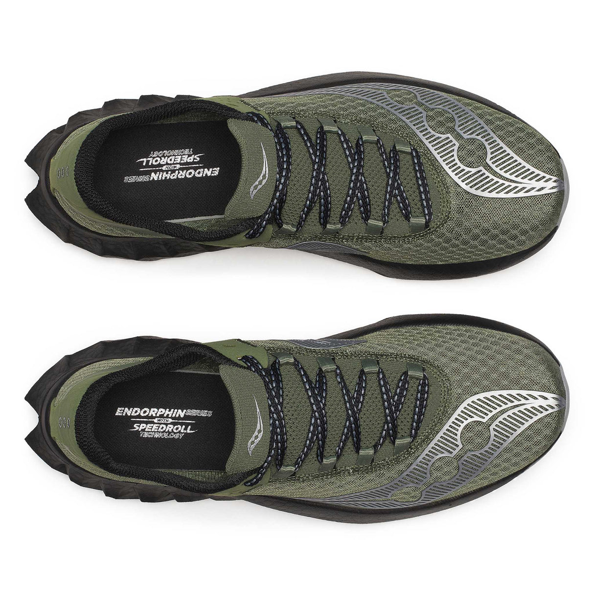 Saucony Endorphin Pro 4 souliers de course homme empeigne - Olivine Black