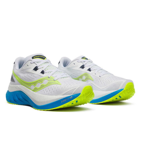 Saucony Endorphin Speed 4 souliers de course homme paire - White / ViziBlue