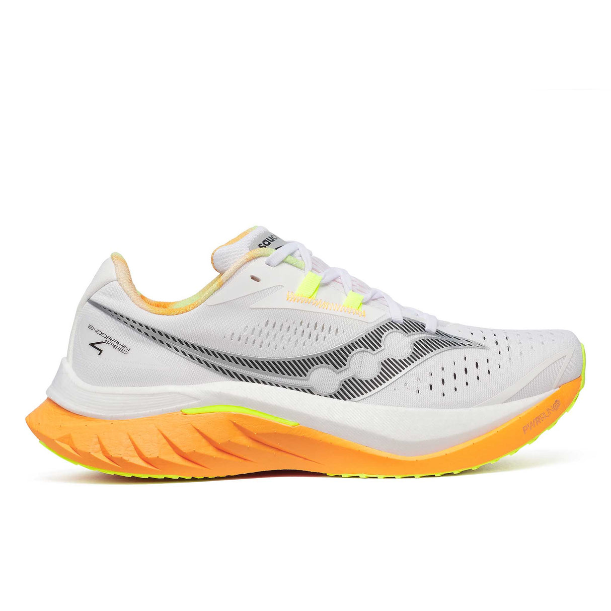 Saucony Endorphin Speed 4 souliers de course homme - White / Peel