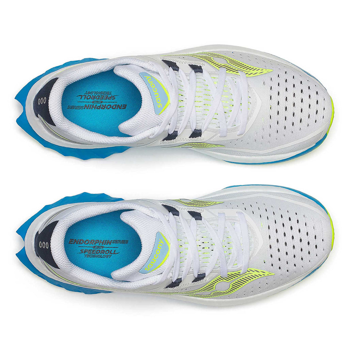 Saucony Endorphin Speed 4 souliers de course femme empeigne - White / ViziBlue