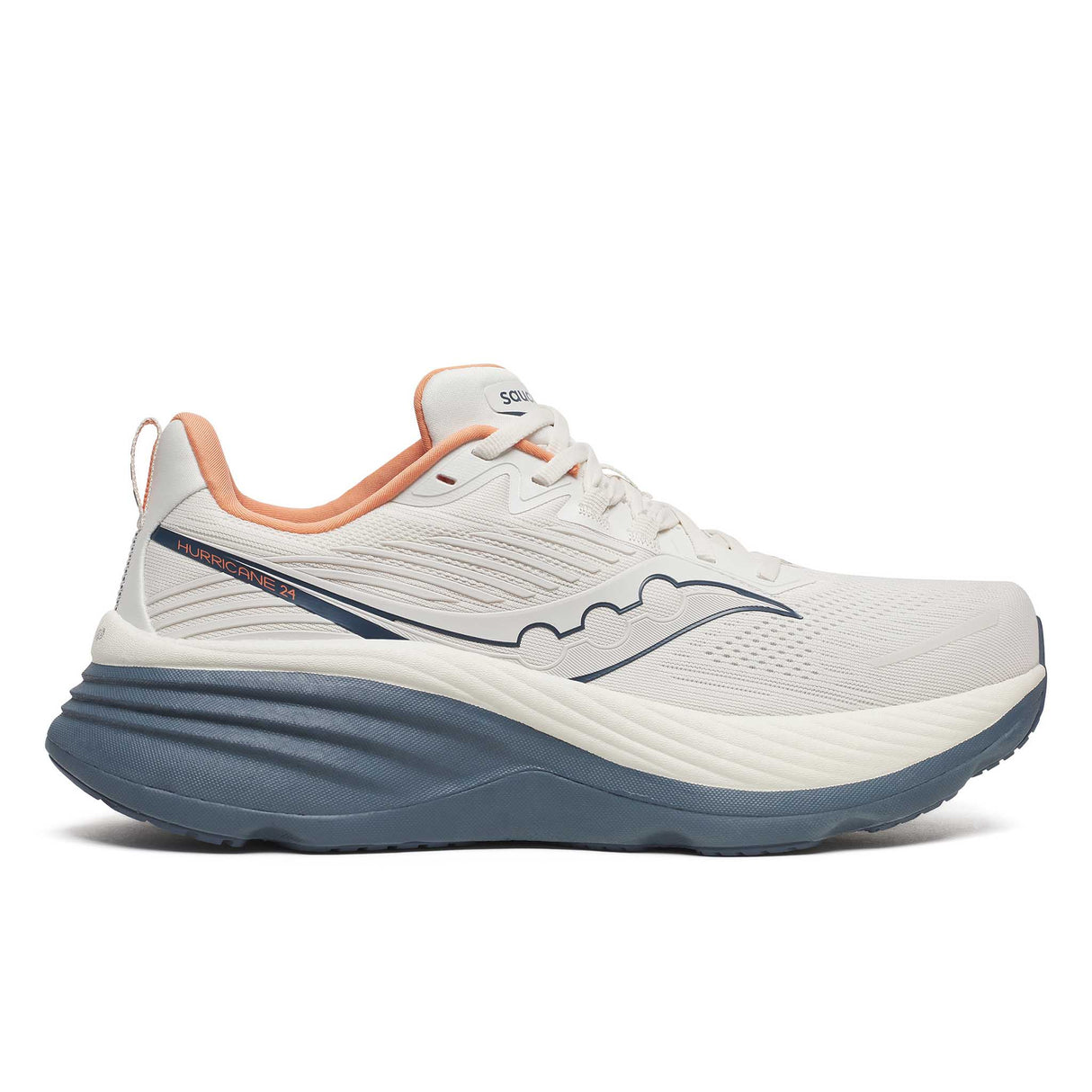 Saucony Hurricane 24 chaussures de course à pied homme - Vanilla / Dusk