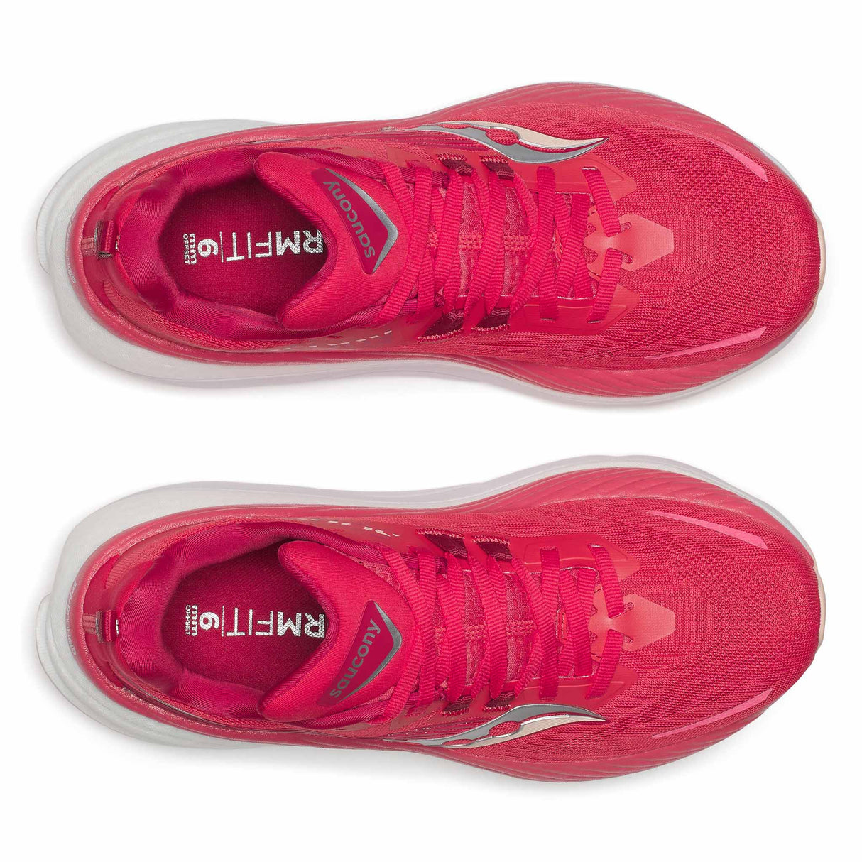 Saucony Hurricane 24 chaussures de course à pied femme - Cayenne