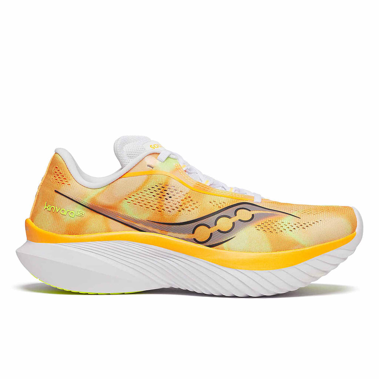 Saucony Kinvara 15 Women's Running Shoes - Peel / White