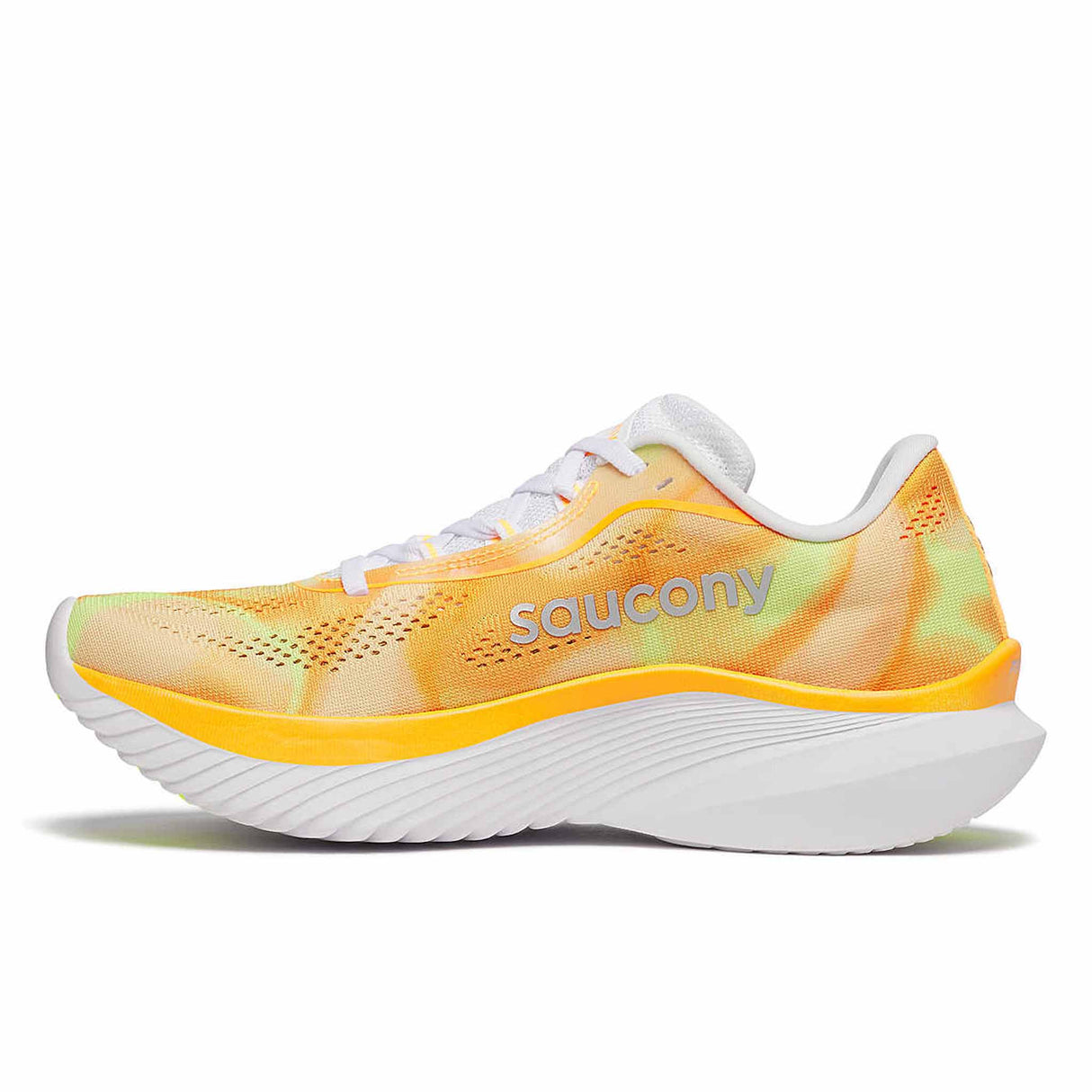 Saucony Kinvara 15 Women's Running Shoes - Peel / White