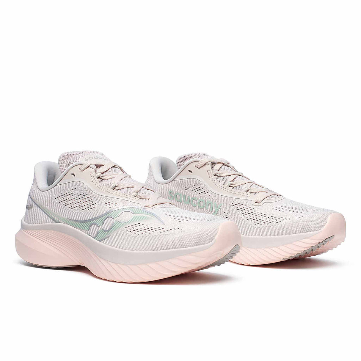 Saucony Kinvara 15 Women's Running Shoes - Moon / Jade