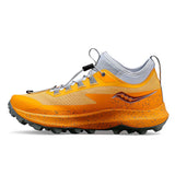 Saucony Peregrine 13 ST chaussures de course à pied trail femme  lateral - Flax / Cinder