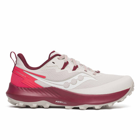 Saucony Peregrine 14 chaussures de course à pied trail femme - Dove / Currant