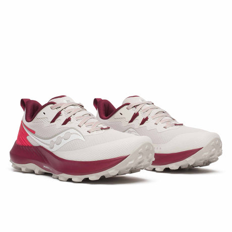 Saucony Peregrine 14 chaussures de course à pied trail femme - Dove / Currant