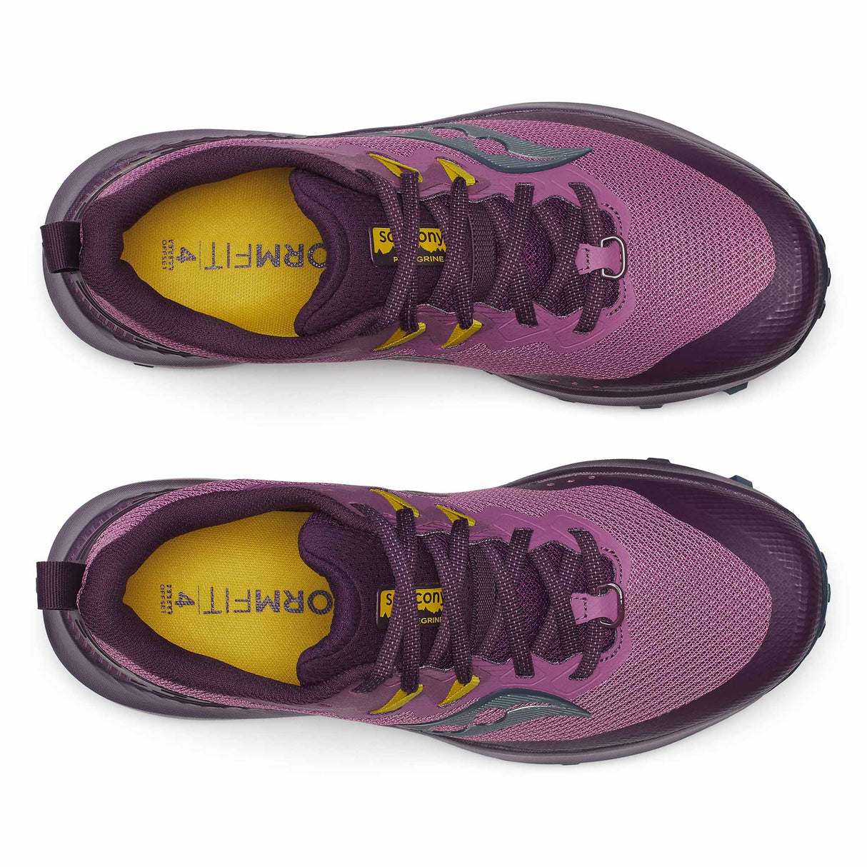 Saucony Peregrine 14 chaussures de course à pied trail femme - Plum / Eggplant