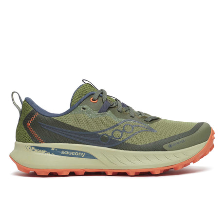 Souliers de course sur sentier Saucony Peregrine - Hemlock / Dusk GTX femme