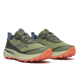 Souliers de course sur sentier Saucony Peregrine paire - Hemlock / Dusk GTX femme