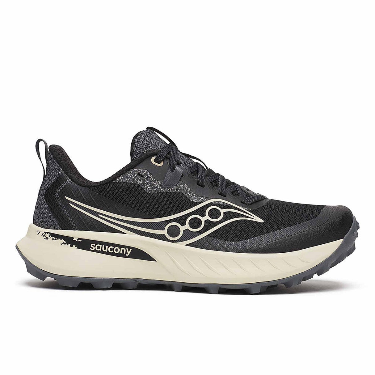 Saucony Peregrine 15 Women's Trail Running Shoes - Black / Pearl