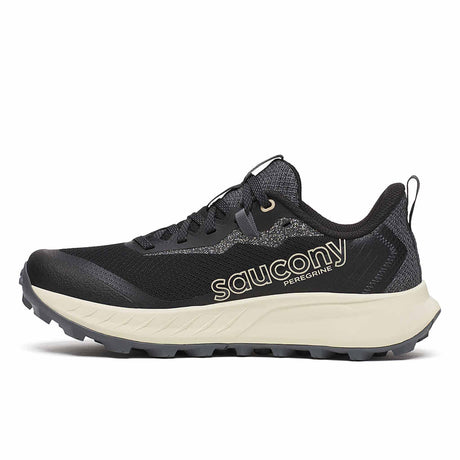 Saucony Peregrine 15 Women's Trail Running Shoes - Black / Pearl