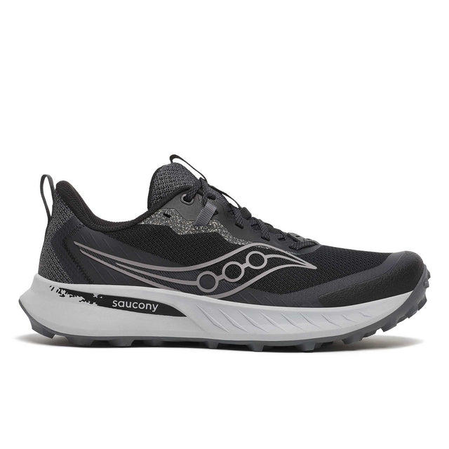 Saucony Peregrine 15 souliers de course sur sentier homme - Black / Shadow