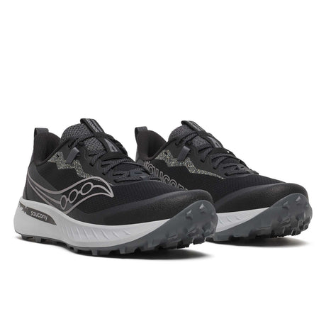 Saucony Peregrine 15 souliers de course sur sentier homme paire - Black / Shadow