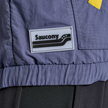 Saucony Rested Anorak veste de course à pied femme logo- ether