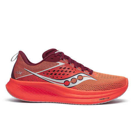 Saucony Ride 17 souliers de course homme - Pepper / Currant