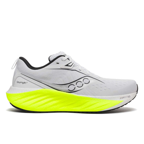 Saucony Triumph 22 souliers de course homme - White / Citron