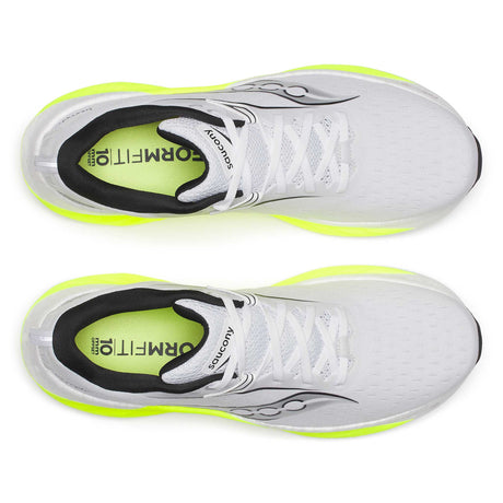 Saucony Triumph 22 souliers de course homme empeigne - White / Citron